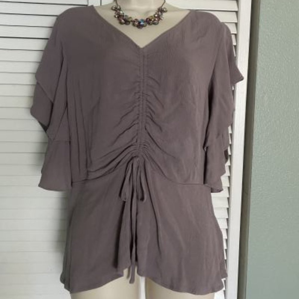 Pretty, dusty purple women's top from Maurice's
